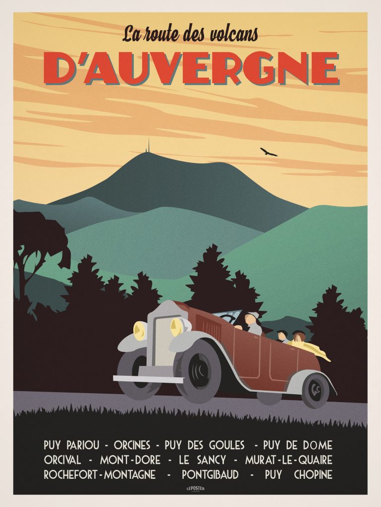 La route des Volcans d’Auvergne