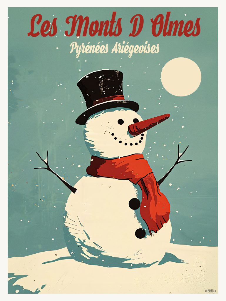Bonhomme de neige des Monts d’Olmes