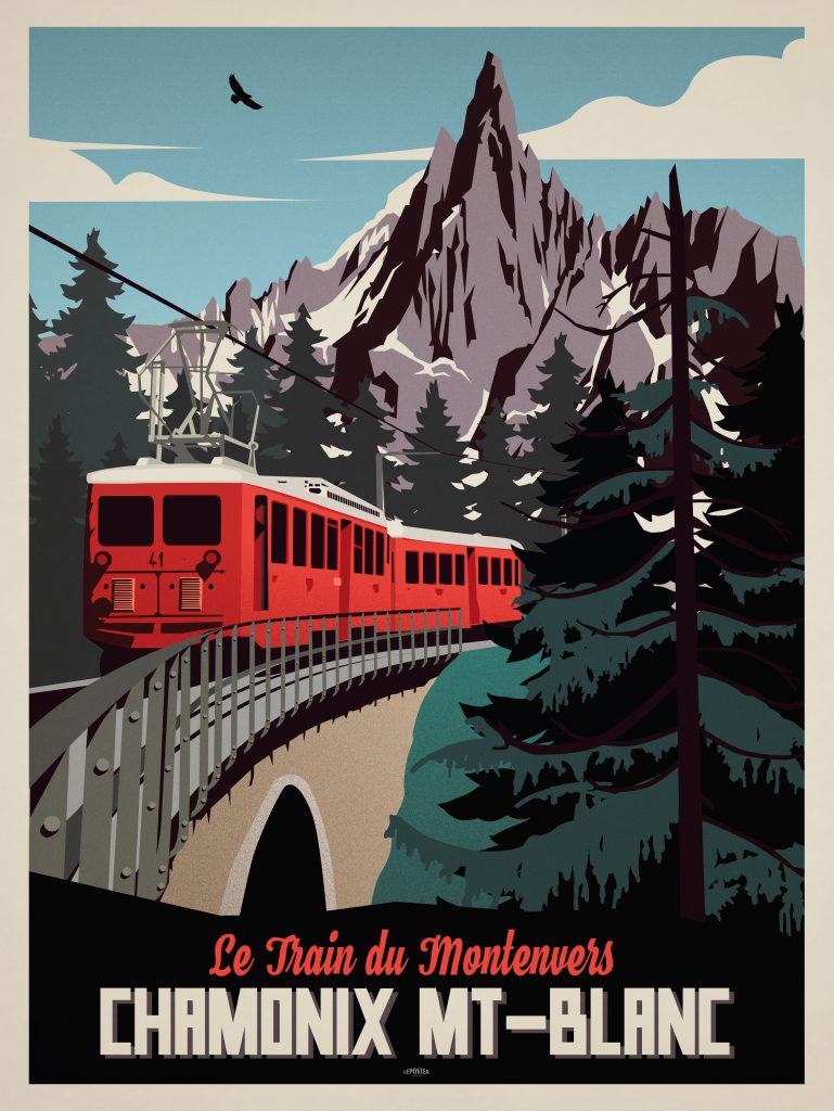 Le train du Montenvers, Chamonix Mt-Blanc