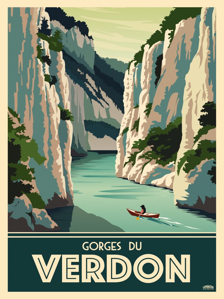 Canoë dans les Gorges du Verdon