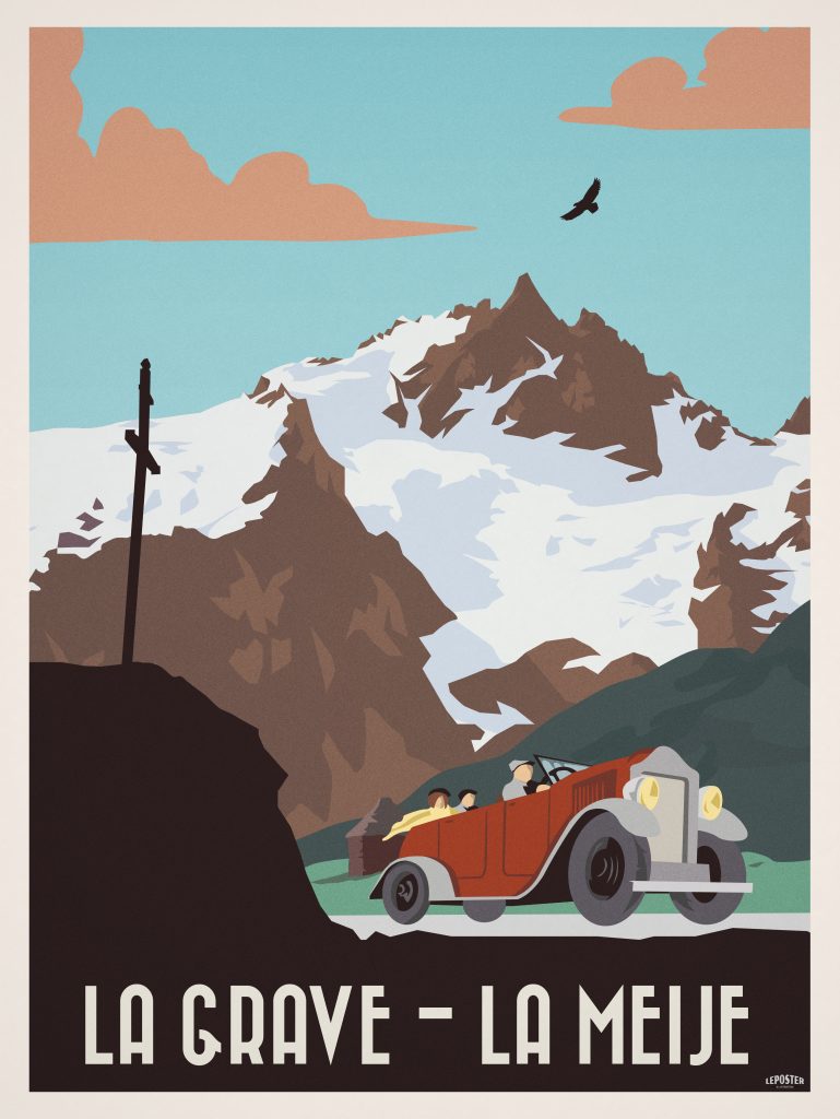 La Grave, la Meije – La route des Terrasses