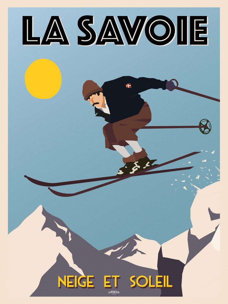 Skieur de Savoie
