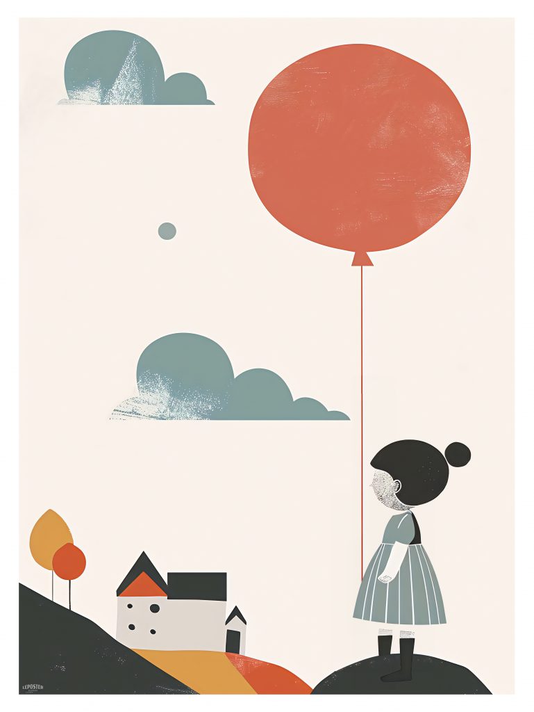 La fille au Ballon