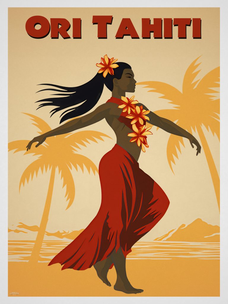 Ori Tahiti, Danseuse vahiné