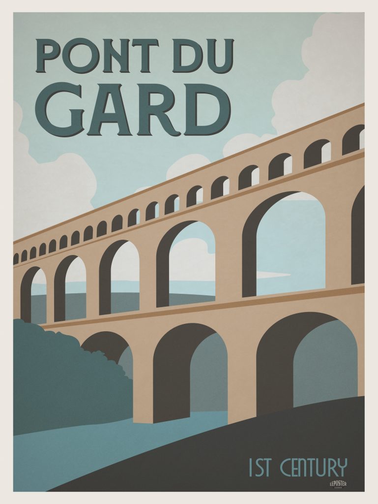 Pont du Gard Minimaliste