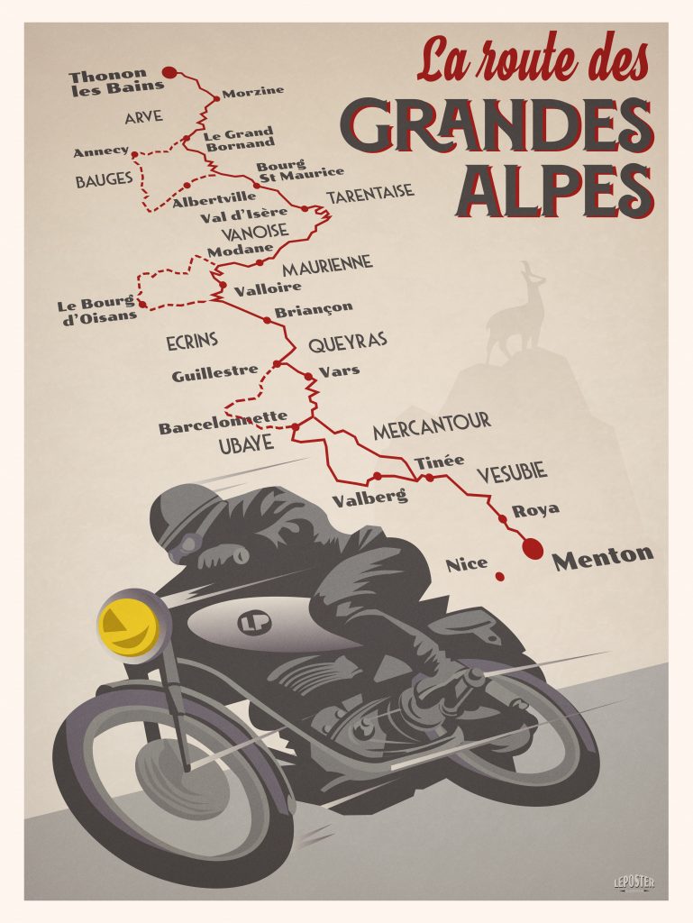 La Route des Grandes Alpes – Moto