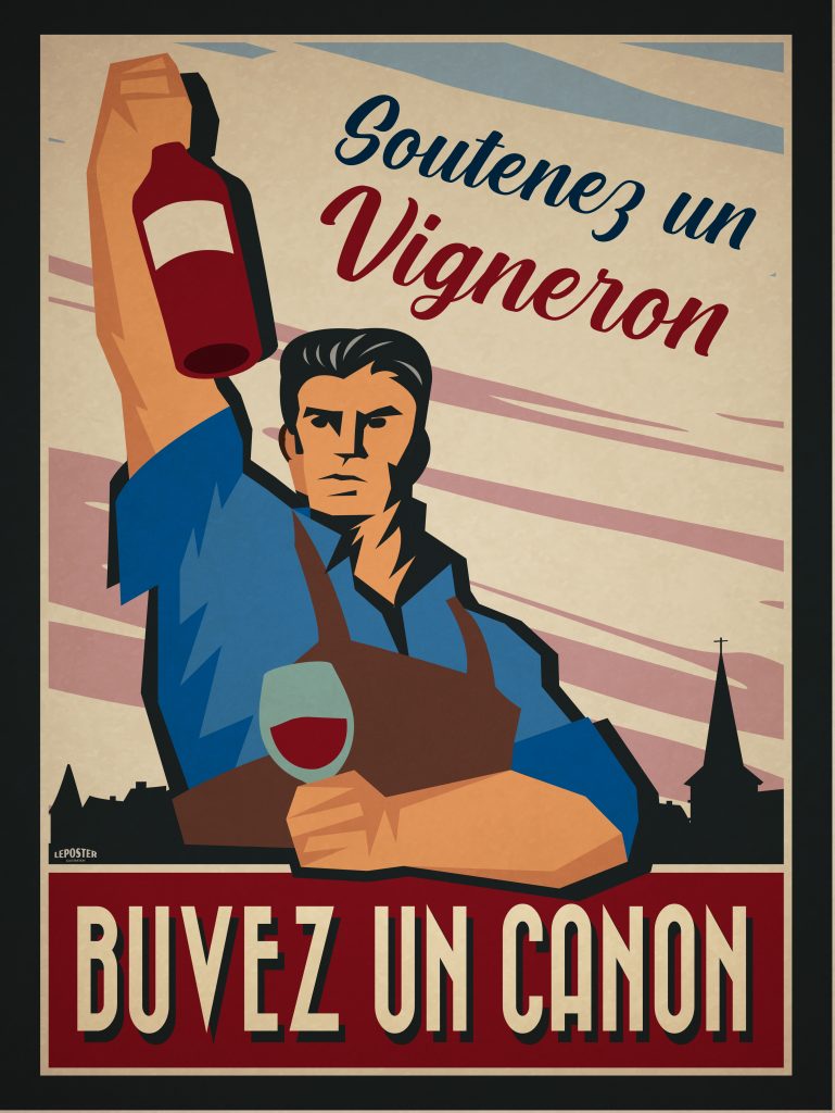 Soutenez un Vigneron, Buvez un Canon