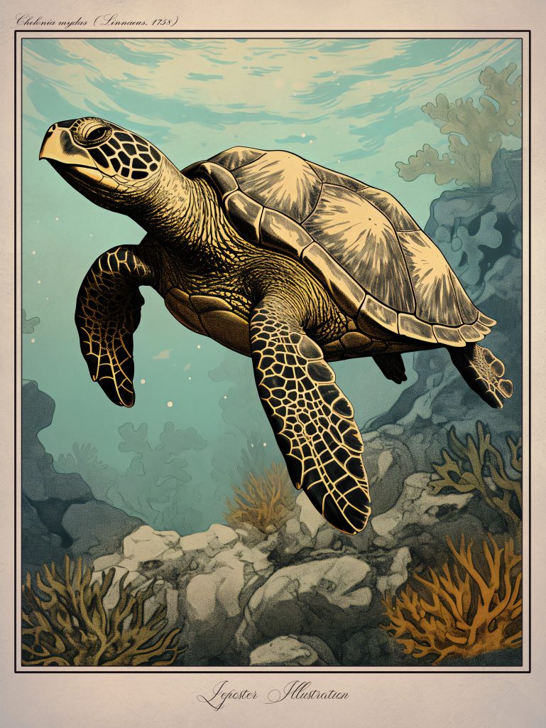 Chelonia Mydas : La Tortue de mer