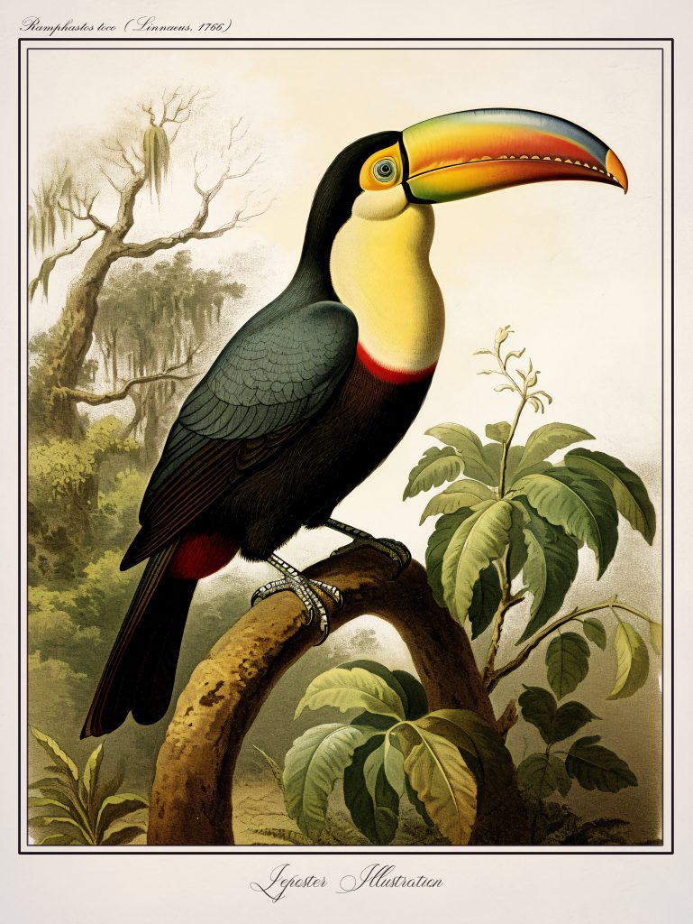 Toucanus Elegans : Le Toucan