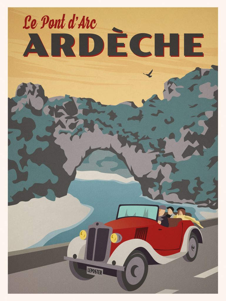 Visit Ardeche, le pont d’Arc voiture