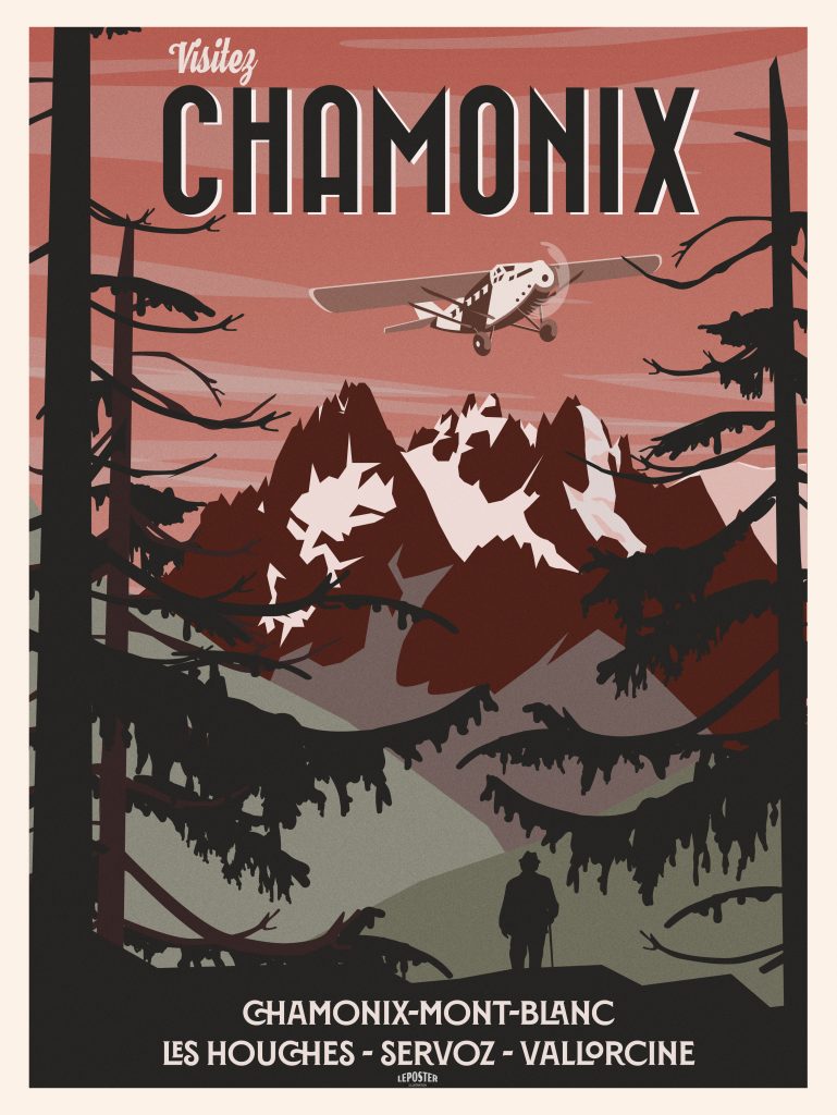Visitez Chamonix, Aeropostale Plane