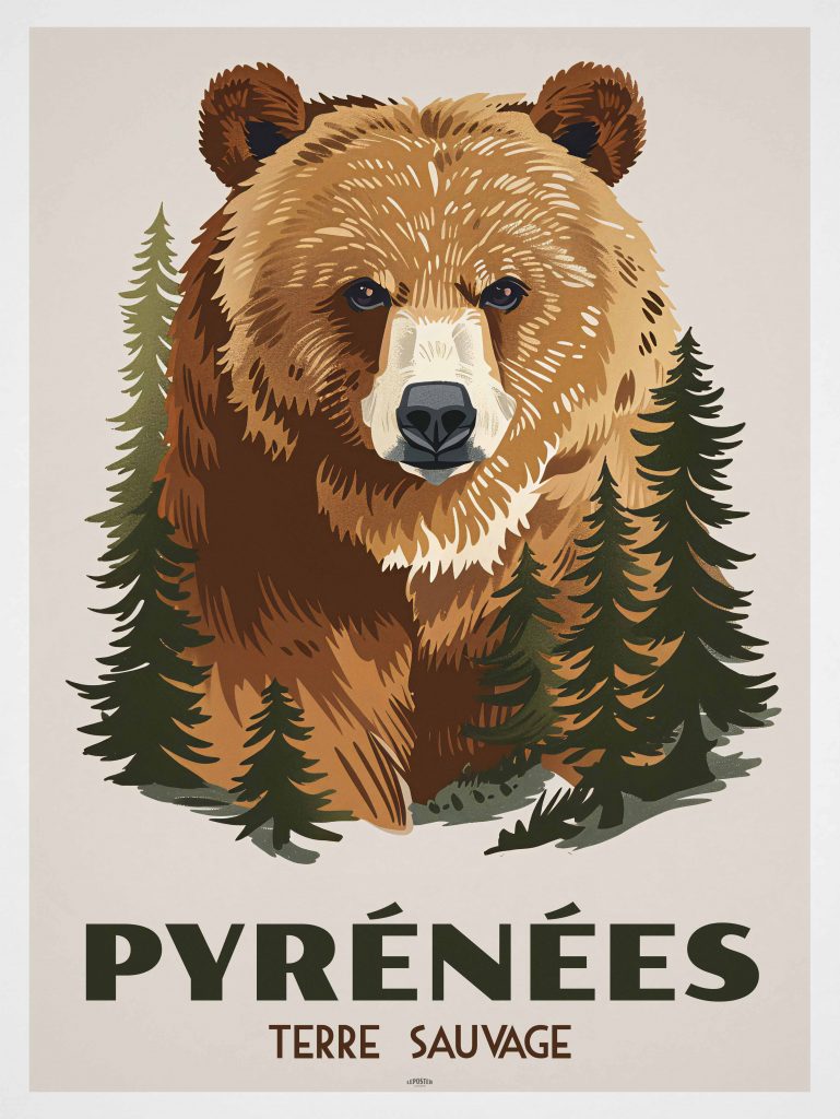 Portrait Ours Pyrénées